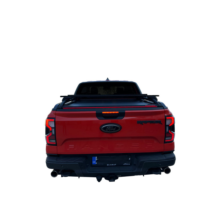 Spring Assisted Roll Top Tonneau Bed Cover, Tessera 4x4 Roll+, Ford Ranger Wildtrak Double Cab 2023 - Present - EDK.ro
