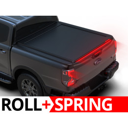 Închidere de Benă Tip Rulou Asistat, Tessera 4x4 Roll+, Ford Ranger Limited Cabină Dublă 2023 - Prezent - EDK.ro