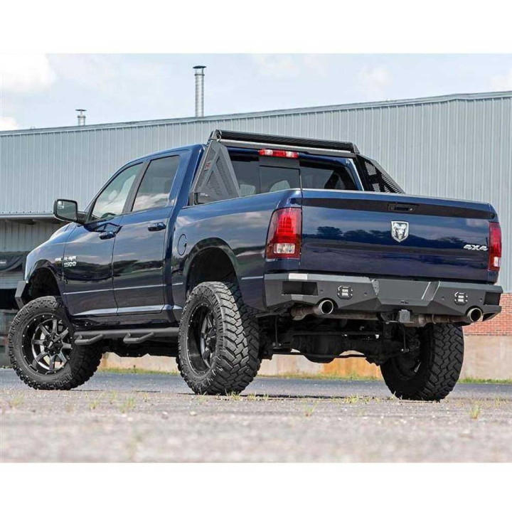 Rear Protection Bar, Rough Country with LED Lights, Dodge RAM 1500 2009 - Present - EDK.ro