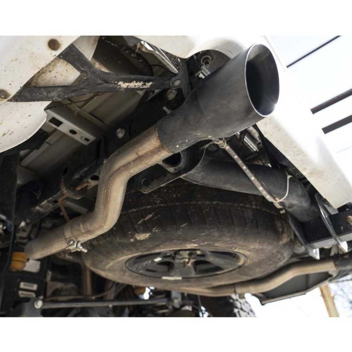 Dual Exhaust System, Rough Country Cat Back, Dodge RAM 1500 2009 - Present - EDK.ro