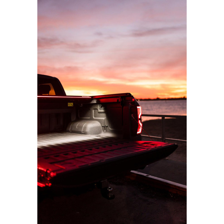 Spring Assisted Roll Top Tonneau Bed Cover, Tessera 4x4 Roll+, Ford Ranger Limited Double Cab 2023 - Present - EDK.ro