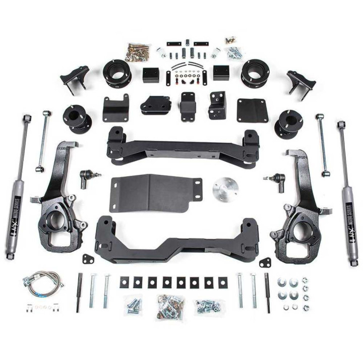 Kit Suspensie de Ridicare Air Ride cu Amortizoare Nx2, BDS Suspension Lift 4 Inch, Dodge RAM 1500 2009 - Prezent - EDK.ro