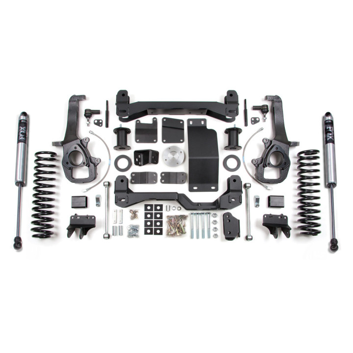 Suspension Lift Kit, BDS Suspension with FOX shocks Lift 6 Inch, Dodge RAM 1500 2009 - Present - EDK.ro