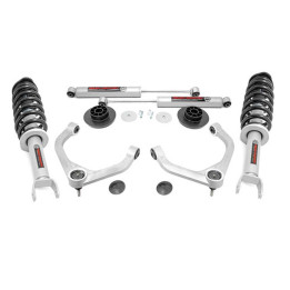 Suspension Lift Kit with N3 Coilovers, Rough Country Lift 3 Inch, Dodge RAM 1500 2009 - Present - EDK.ro