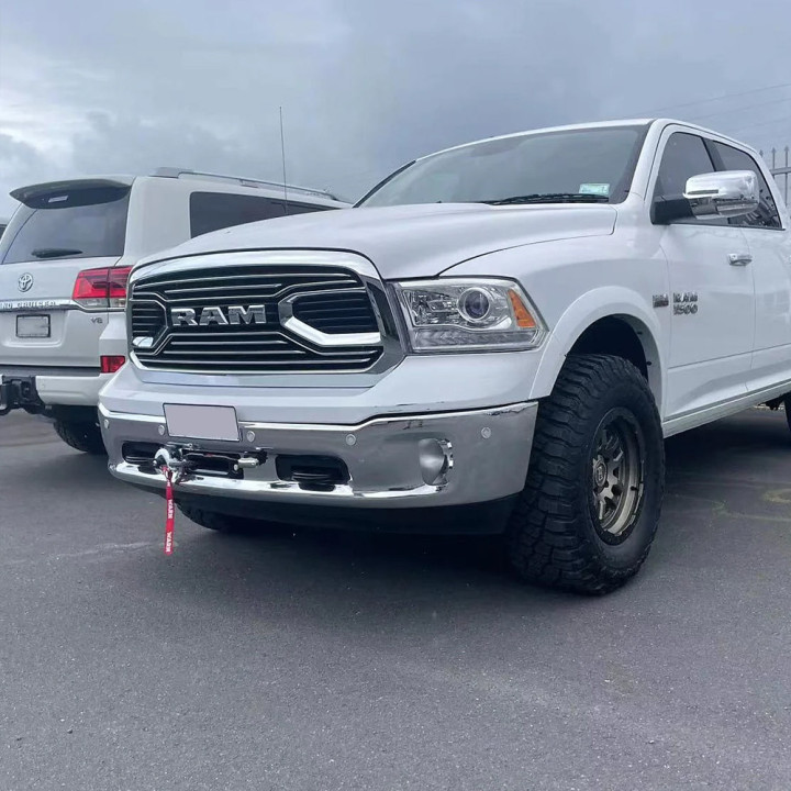 Hidden Winch Mount, Vice Design, Dodge RAM 1500 2009 - Present - EDK.ro