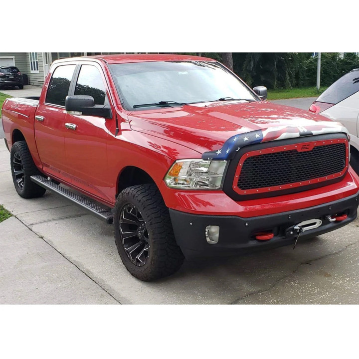 Hidden Winch Mount, Vice Design, Dodge RAM 1500 2009 - Present - EDK.ro