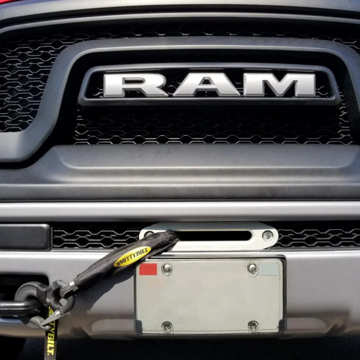 Hidden Winch Mount, Vice Design, Dodge RAM 1500 2009 - Present - EDK.ro