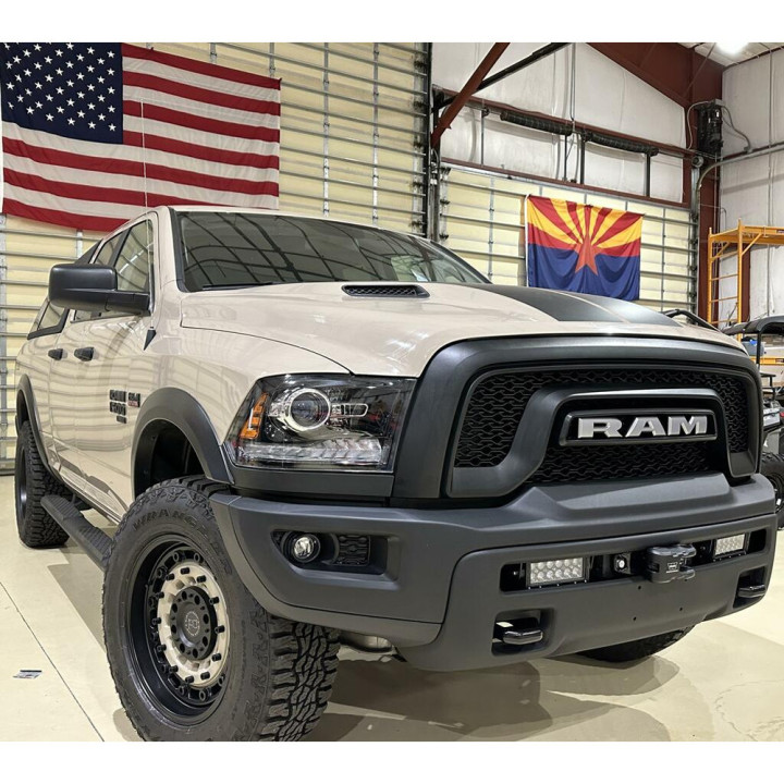 Hidden Winch Mount, Vice Design, Dodge RAM 1500 2009 - Present - EDK.ro
