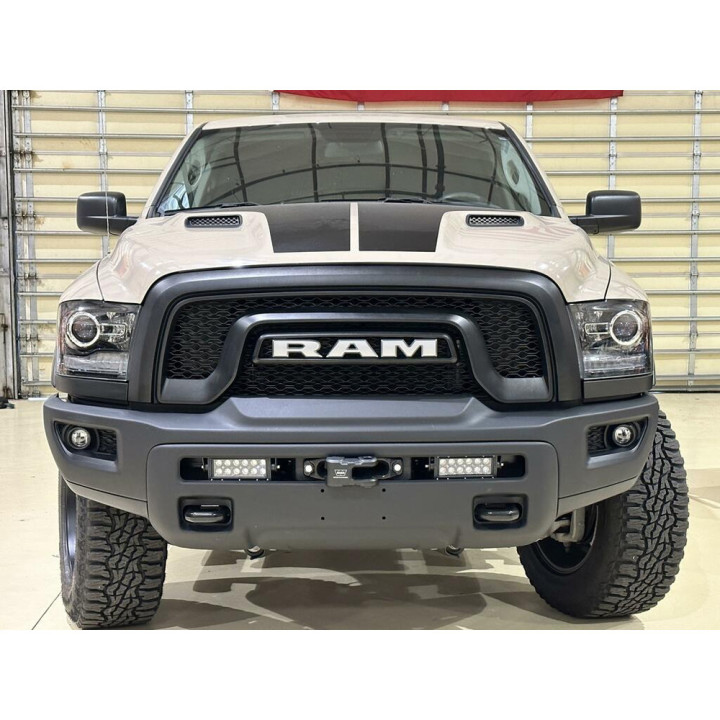 Hidden Winch Mount, Vice Design, Dodge RAM 1500 2009 - Present - EDK.ro