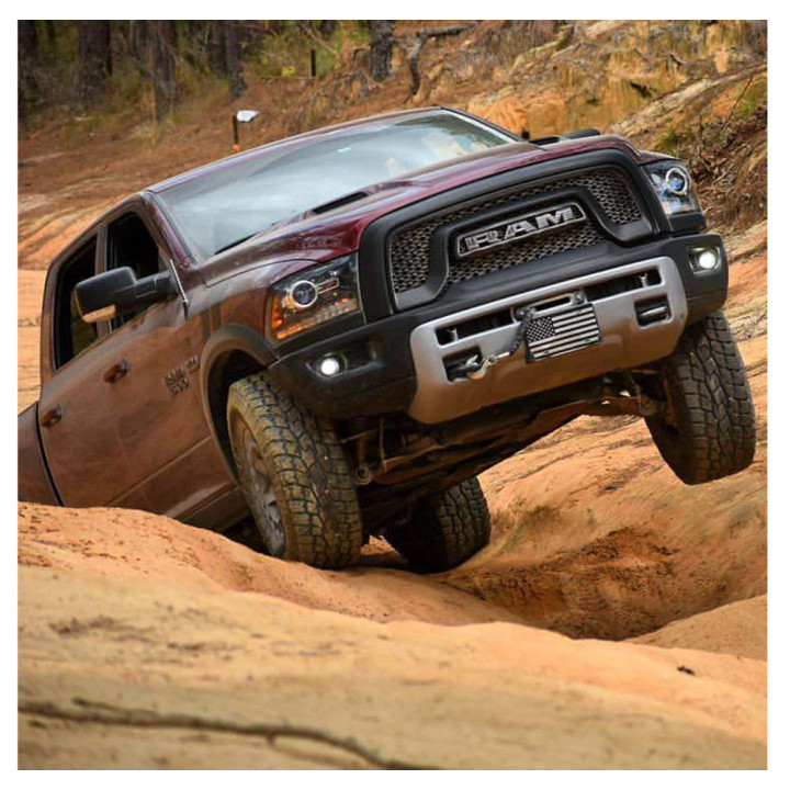 Hidden Winch Mount, Vice Design, Dodge RAM 1500 2009 - Present - EDK.ro