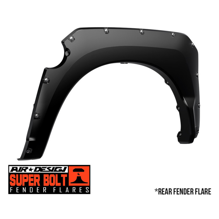 Extensii Aripi Față și Spate, Air Design Super Bolt, Dodge RAM 1500 2009 - Prezent - EDK.ro
