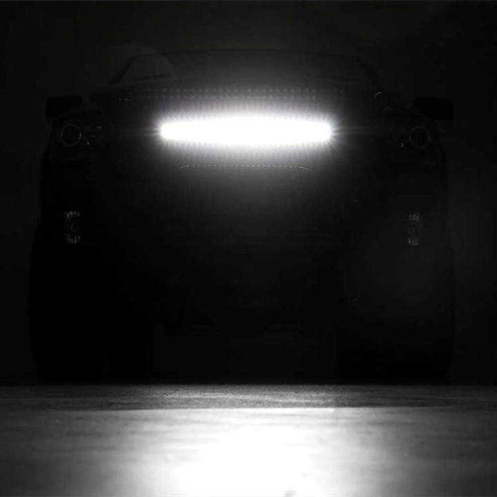 Grilă Tip Plasă cu Bară LED cu Două Rânduri de 30 Inch Black Series, Rough Country, Dodge RAM 1500 2009 - Prezent - EDK.ro