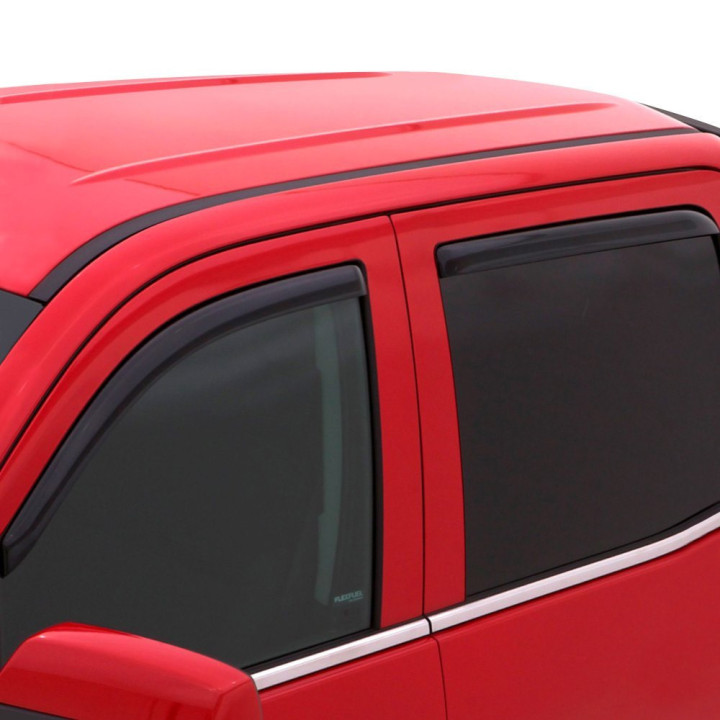 Front and Rear Window Deflectors, AVS Auto Ventshade In-Channel Ventvisor, Dodge RAM 1500 2009 - Present - EDK.ro