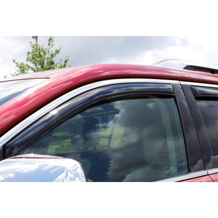 Front and Rear Window Deflectors, AVS Auto Ventshade In-Channel Ventvisor, Dodge RAM 1500 2009 - Present - EDK.ro