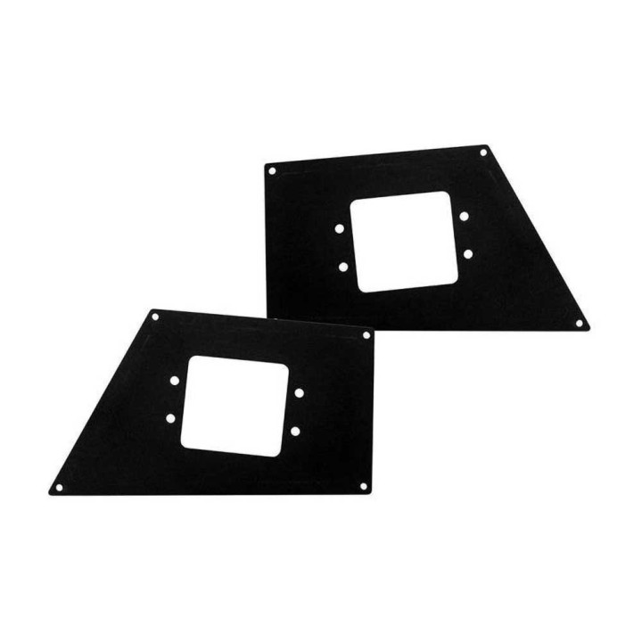 Kit de Integrare Proiectoare LED Omologate Pentru Bara Față, Go Rhino Light plates for front BR5 bumper Flush, Dodge RAM 1500 / 