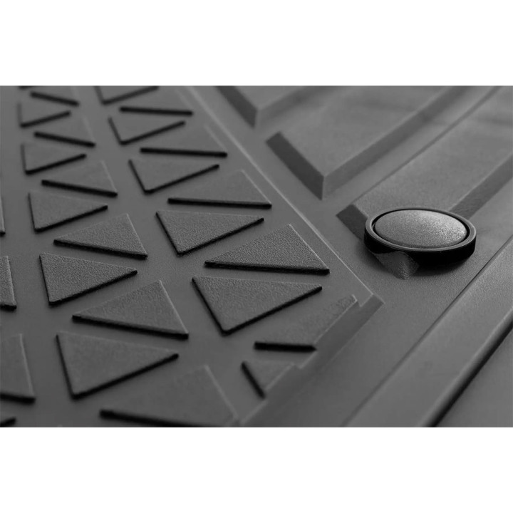 Front and Rear Floor Mats, Rough Country Flex-Fit Crew Cab, Dodge RAM 1500 2019 - 2024 - EDK.ro