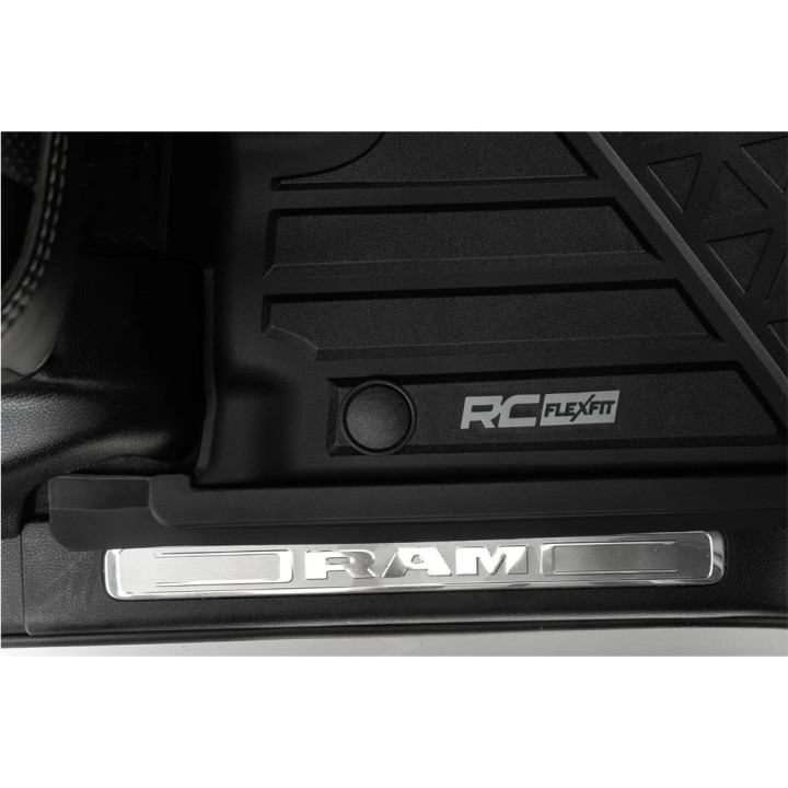 Covorașe Față și Spate, Rough Country Flex-Fit Crew Cab, Dodge RAM 1500 2019 - 2024 - EDK.ro