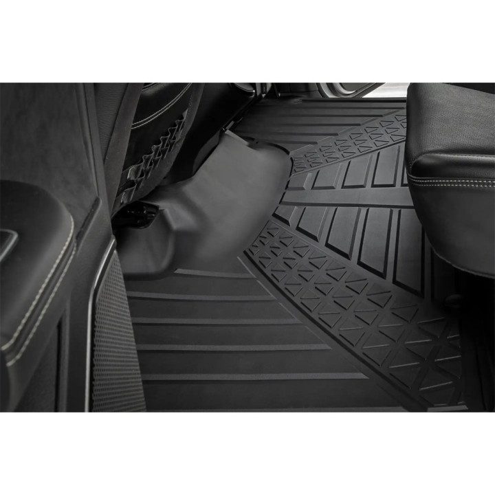 Covorașe Față și Spate, Rough Country Flex-Fit Crew Cab, Dodge RAM 1500 2019 - 2024 - EDK.ro