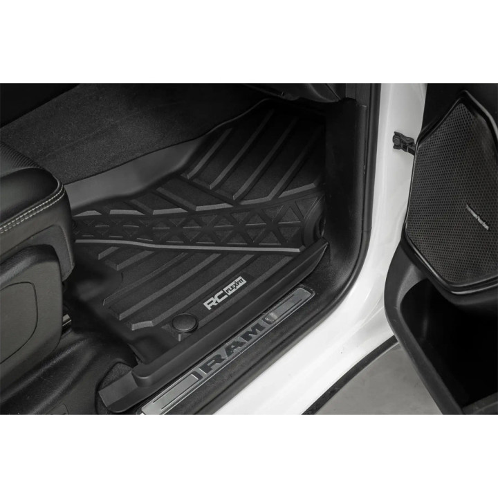 Covorașe Față și Spate, Rough Country Flex-Fit Crew Cab, Dodge RAM 1500 2019 - 2024 - EDK.ro