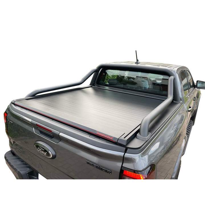 Spring Assisted Roll Top Tonneau Bed Cover, Tessera 4x4 Roll+, Ford Ranger Limited Double Cab 2023 - Present - EDK.ro