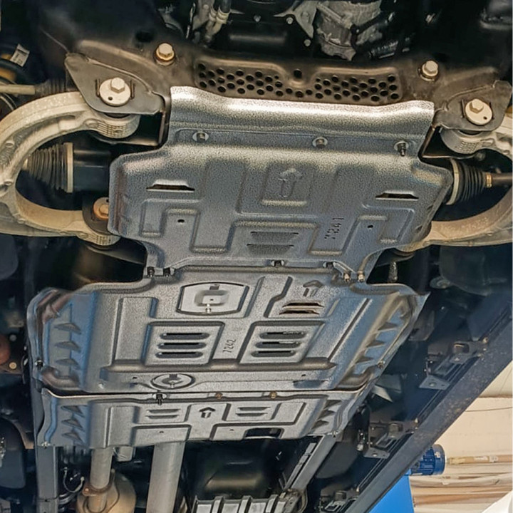 Aluminium Skid Plate System, OFD, Dodge RAM 1500 2019 - 2024 - EDK.ro