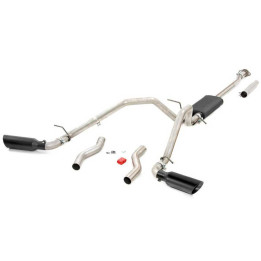Dual Exhaust System, Rough Country Cat Back, Dodge RAM 1500 2019 - 2024 - EDK.ro