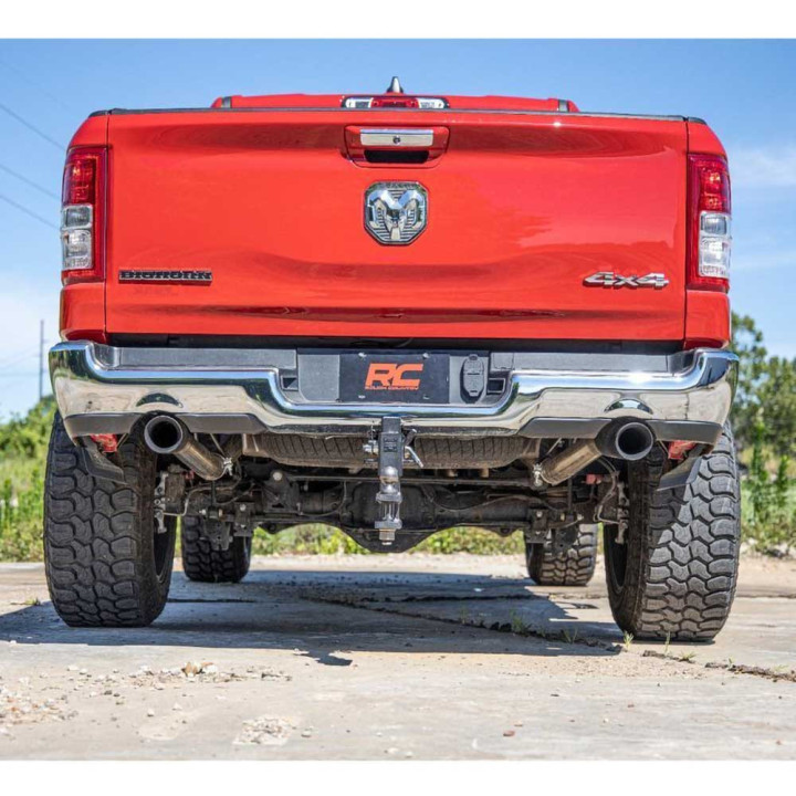 Sistem de Evacuare Dublu, Rough Country Cat Back, Dodge RAM 1500 2019 - 2024 - EDK.ro