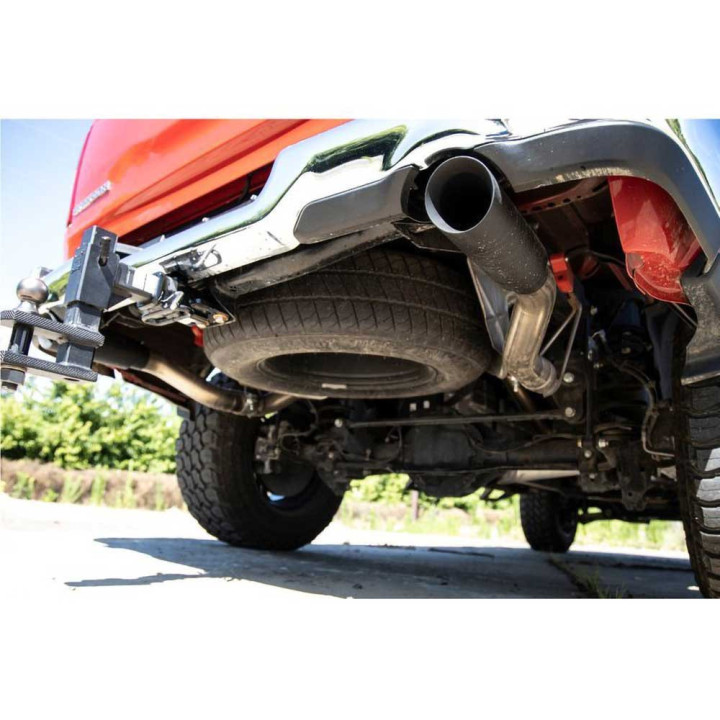 Dual Exhaust System, Rough Country Cat Back, Dodge RAM 1500 2019 - 2024 - EDK.ro