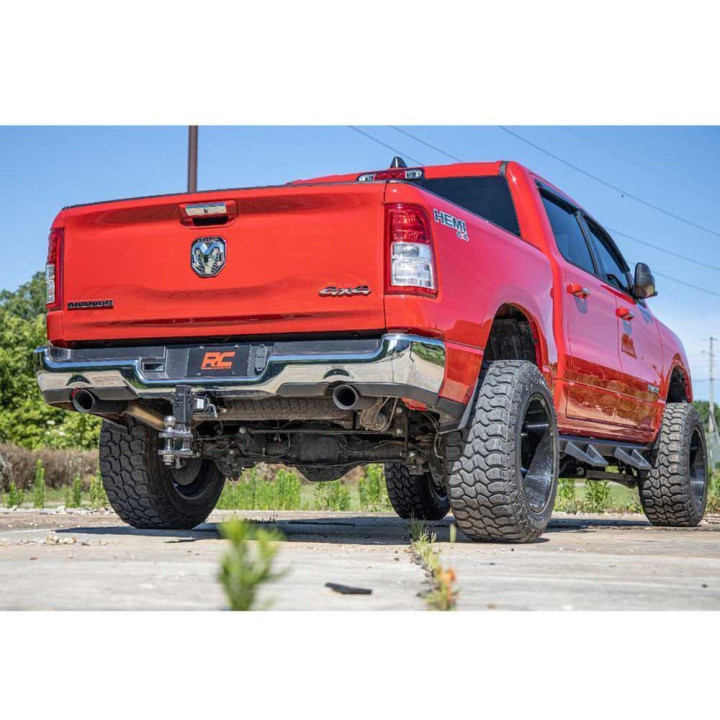 Dual Exhaust System, Rough Country Cat Back, Dodge RAM 1500 2019 - 2024 - EDK.ro
