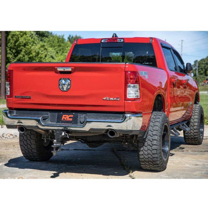 Dual Exhaust System, Rough Country Cat Back, Dodge RAM 1500 2019 - 2024 - EDK.ro