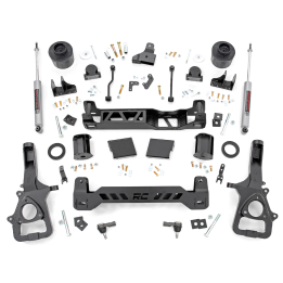 Kit de Ridicare cu Amortizoare N3, Rough Country 2WD Mare bore Lift 6 Inch, Dodge RAM 1500 2019 - 2024 - EDK.ro