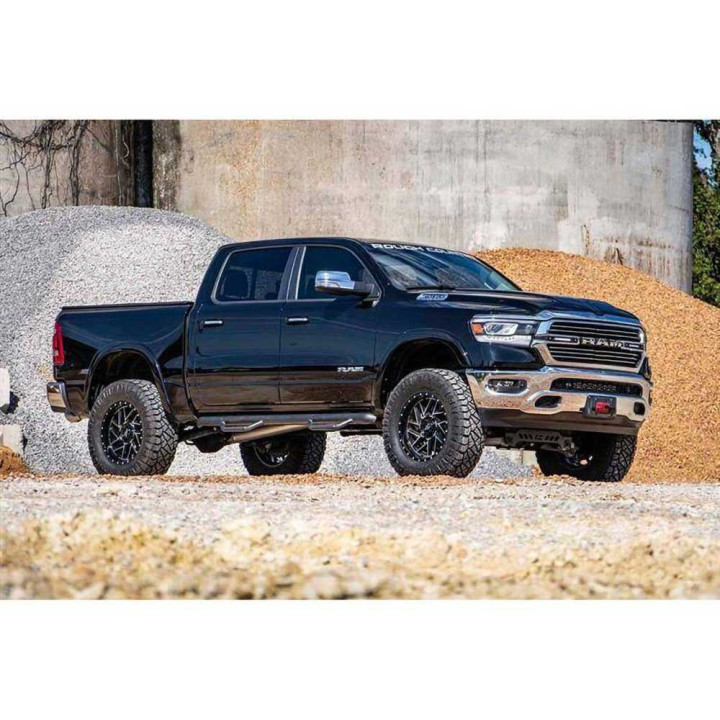 Suspension Lift Kit 22xl with N3 Shock Absorbers, Rough Country Large Bore Lift 6 Inch, Dodge RAM 1500 2019 - 2024 - EDK.ro