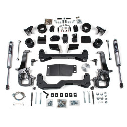 Suspension Lift Kit Air Ride with Fox Shock Absorbers, BDS Suspension Standard Bore Lift 4 Inch, Dodge RAM 1500 2019 - 2024 - ED