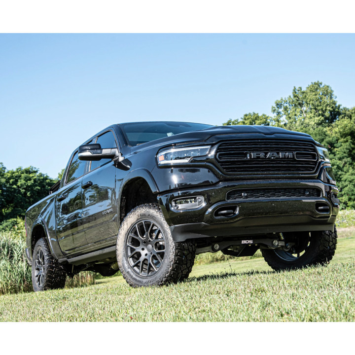 Suspension Lift Kit Air Ride with Fox Shock Absorbers, BDS Suspension Standard Bore Lift 4 Inch, Dodge RAM 1500 2019 - 2024 - ED