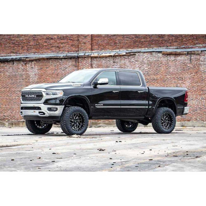 Suspension Lift Kit Air Ride with N3 Shock Absorbers, Rough Country Lift 5 Inch, Dodge RAM 1500 2019 - 2024 - EDK.ro