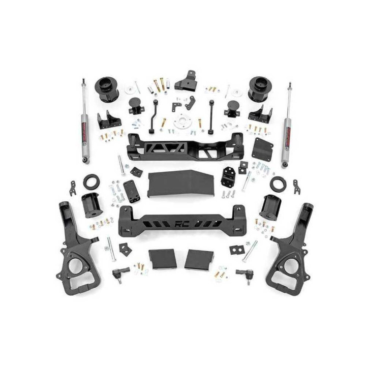 Kit Suspensie de Ridicare cu Amortizoare N3, Rough Country Lift 6 Inch, Dodge RAM 1500 2019 - 2024 - EDK.ro