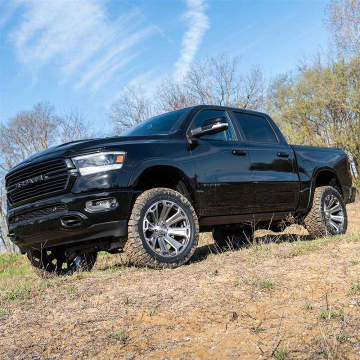 Suspension Lift Kit with Nx2 Shock Absorbers, BDS Suspension Large Bore Lift 4 Inch, Dodge RAM 1500 2019 - 2024 - EDK.ro