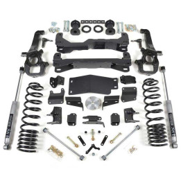 Suspension Lift Kit with Nx2 Shock Absorbers, BDS Suspension Large Bore Lift 6 Inch, Dodge RAM 1500 2019 - 2024 - EDK.ro