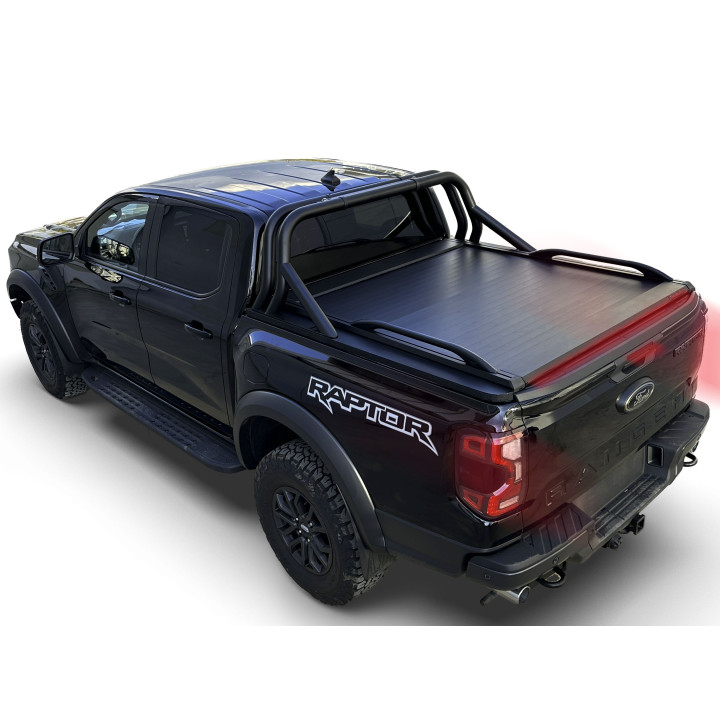 Închidere de Benă Tip Rulou Asistat, Tessera 4x4 Roll+, Ford Ranger Raptor Cabină Dublă 2023 - Prezent - EDK.ro