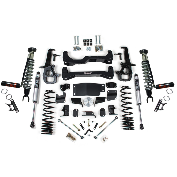 Kit Suspensie de Ridicare cu Suspensii Reglabile în Stil Fox Premium, BDS Suspension Standard Bore Lift 6 Inch, Dodge RAM 1500 2