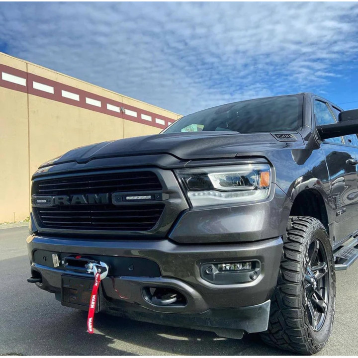 Hidden Winch Mount, Vice Design, Dodge RAM 1500 2019 - 2024 - EDK.ro