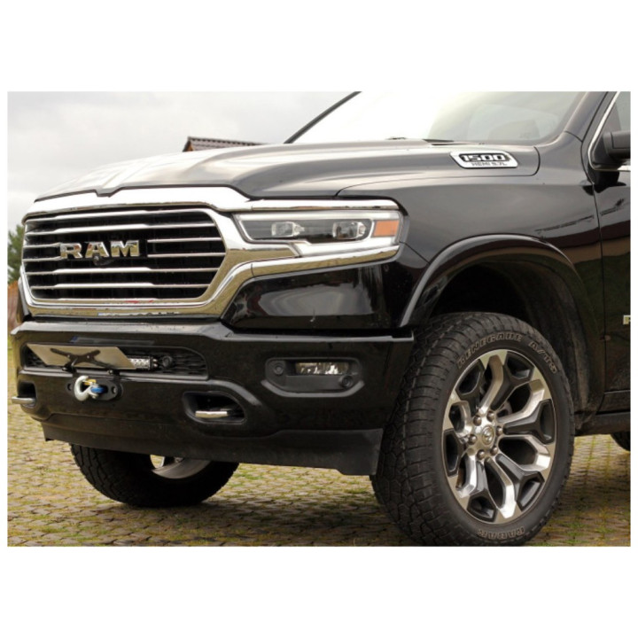 Placă de Montare Ascunsă pentru Troliu, MorE 4x4, Dodge RAM 1500 2019 - 2024 - EDK.ro