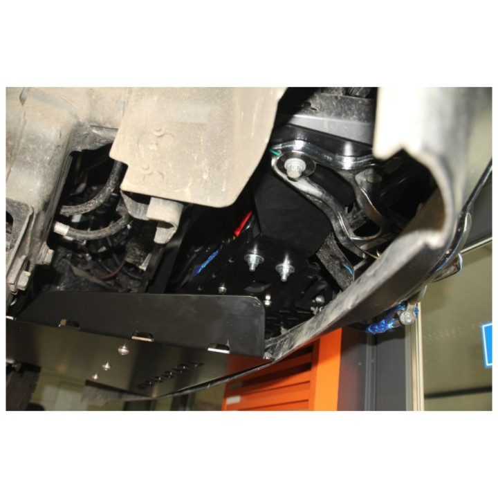 Placă de Montare Ascunsă pentru Troliu, MorE 4x4, Dodge RAM 1500 2019 - 2024 - EDK.ro