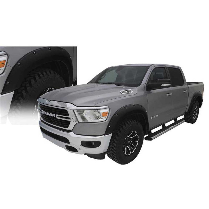 Front and Rear Fender Flares, Husky Liners Pocket Style, Dodge RAM 1500 2019 - 2024 - EDK.ro