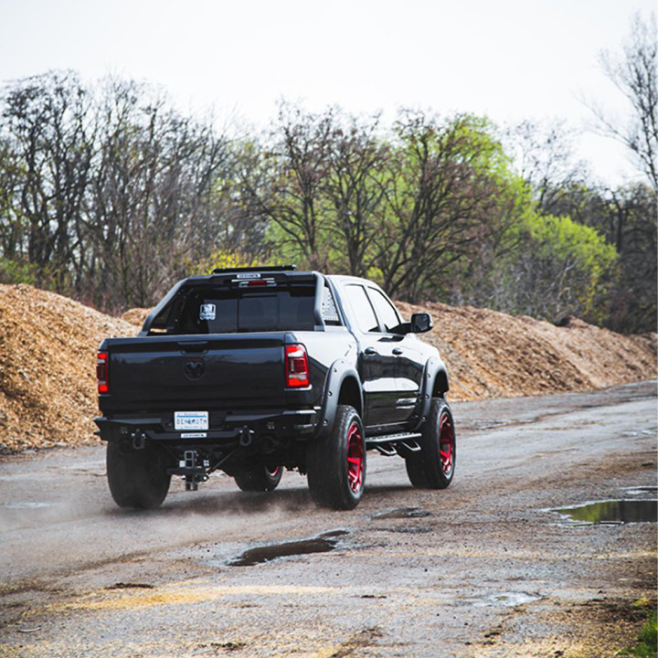 Front and Rear Fender Flares, Husky Liners Pocket Style Rebel, Dodge RAM 1500 2019 - 2024 - EDK.ro