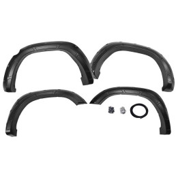 Front and Rear Fender Flares, Rough Country Defender, Dodge RAM 1500 2019 - 2024 - EDK.ro