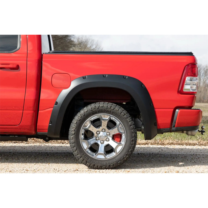 Extensii Aripi Față și Spate, Rough Country Pocket, Dodge RAM 1500 2019 - 2024 - EDK.ro