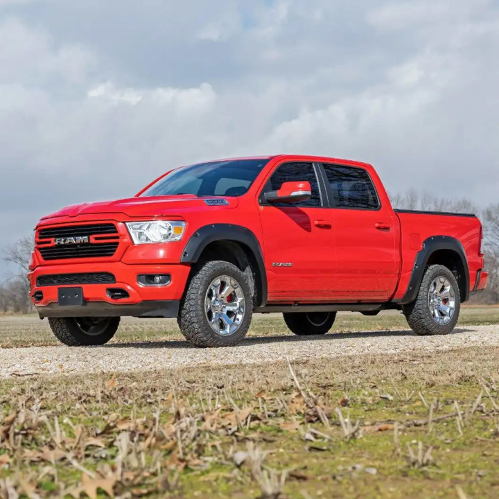 Extensii Aripi Față și Spate, Rough Country Pocket, Dodge RAM 1500 2019 - 2024 - EDK.ro