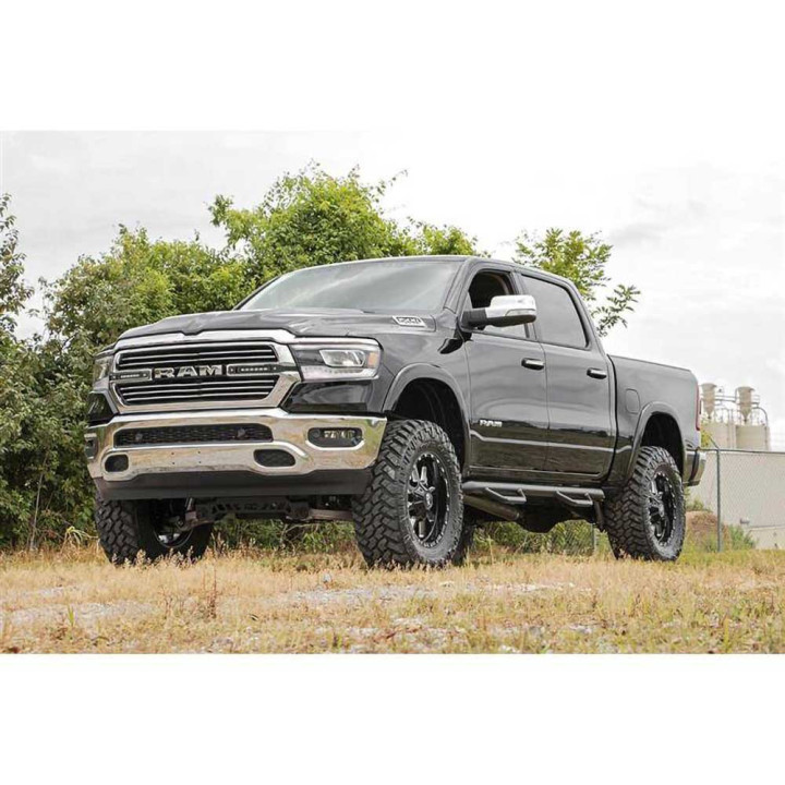 EC Approved LED Projector Integration Kit for Grille, Rough Country Dual LED grille kit 6" Black Series, Dodge RAM 1500 2019 - 2