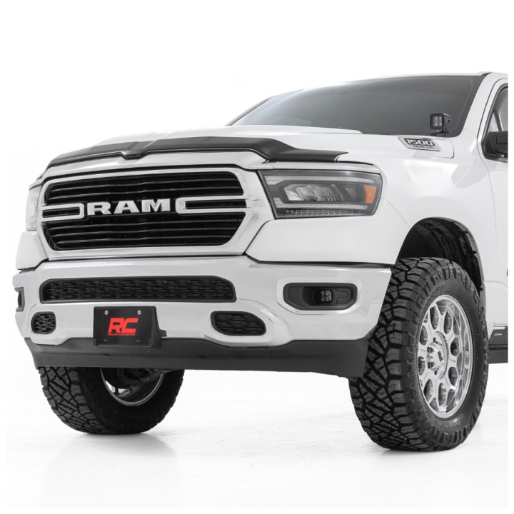 Kit de Integrare Proiectoare LED Omologate Pentru Luminile de Ceață, Rough Country LED Fog Light Kit 3 5" Round Black Series Amb